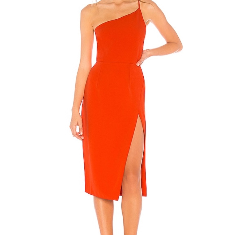 Lovers and friends one shoulder dress